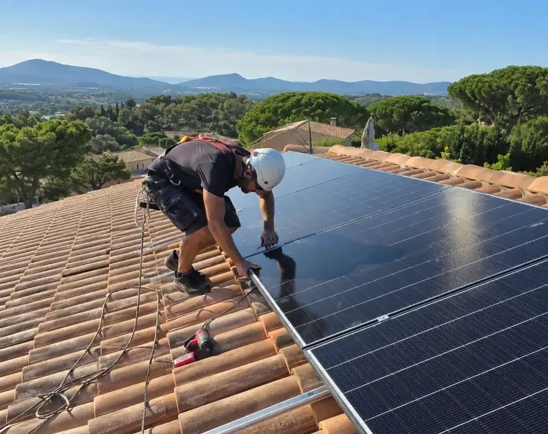 Installateur panneaux solaires Cercier — pose photovoltaïque sur toiture